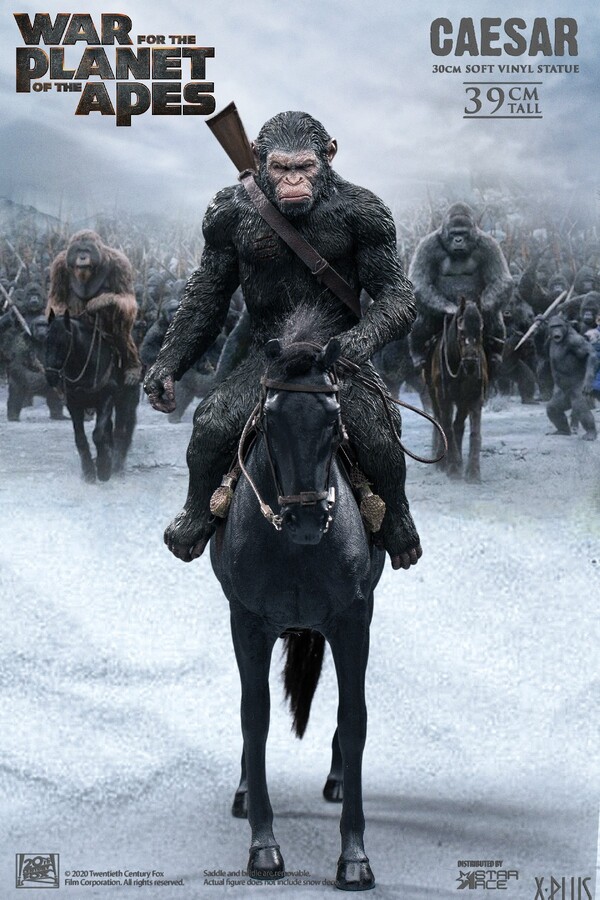 Caesar, War For The Planet Of The Apes, X-Plus, Star Ace, Pre-Painted, 4897057889186
